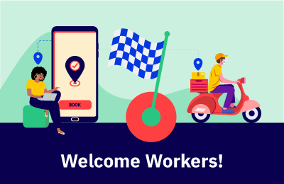 Select this image to go to start of section "Welcome Workers"