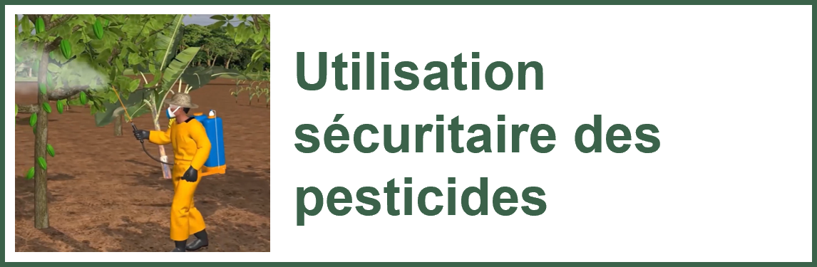 Utilisation sécuritaire des pesticides